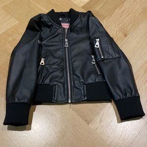 Urban republic girls faux leather jacket